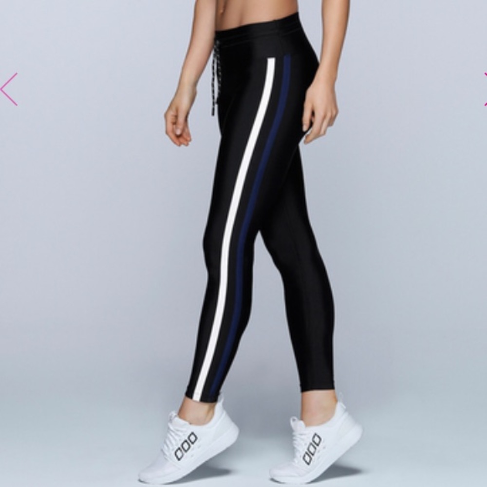 Lorna Jane Yasmin Striped Full Length Tight